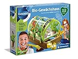 Clementoni Galileo Lab – Bio-Gewächshaus, Garten-Set aus 100% recyceltem Material, Pflanzkasten mit Samen & Werkzeugsatz, Biologie Spiel für Kinder ab 7 Jahren 59237