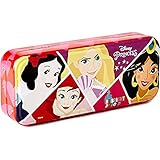 Disney Princess Triple Layer Beauty Tin - Make-up Set für Mädchen - Disney Prinzessinnen Metall-Etui mit Make-up Set und buntem Zubehör - Spielzeug und Geschenke für Kinder