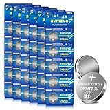 avmzvo CR2450 Knopfzellen, CR 2450 Batterie Lithium Coin (30 Stück), mit Langer Haltbarkeit,Auslaufsicher kindersichere Verpackung【5 Jahre LagerGarantie】