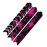 AlphaShield Fahrrad Rahmenschutz Kettenstreben Schutz Folie Aufkleber Rahmen Schutz Carbon MTB BMX Lackschutz Folie R161 (05 Racing Neon Pink)