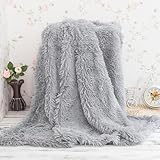 talifoca Kunstfelldecke – Sherpa Schafdecke – Comfort fleecedecke – wolldecke Couch und Bett Decken– 160 x 200cm