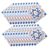 LALADEFIEE 20 Stück Hanukkah Servietten mit Davidstern Einweg papierservietten für Festliche Chanukka Party Stilvolle Tischdekoration für Familienfeiern und Große Hanukkah Events