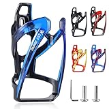 Flaschenhalter Fahrrad Getränkehalter Fahrrad Flaschenhalter Verbesserte Version Trinkflaschenhalter Fahrrad schön unzerbrechlich Leicht fahrradflaschenhalterung Blau