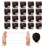 Giantree 20 Stück Unsichtbare Haarnetze, Haarnetz Dutt Haarnetze Elastisches Bun Netze Wiederverwendbare haarnetz zum schlafen für für Frauen, Mädchen, Haarknoten Herstellung, Ballett Tänze