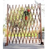 Holzgitter Outdoor Dekoration/Rasen Blumenbeet Pflanzenumrandung Sichtschutz Zaunblende Klettergerüst Bordüre