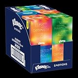 Kleenex Kosmetiktücher-Boxen, für den täglichen Gebrauch, 3-lagig, Collection Würfel, 12 x 48 Tücher