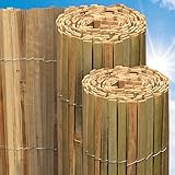 Sol Royal Bambus Sichtschutz 100x600 cm – FSC® Sichtschutz Garten Bambusmatte als Wind- & Blickschutz Sichtschutz für den Garten & Balkon Sichtschutz Zaun – Natursichtschutz Witterungsbeständig – B89