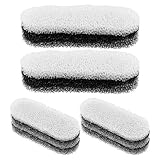 TOKIDNY 6 Stück Katzen Hunde trinkbrunnen Ersatzfilter Schwammfilter für Haustier wasserspender Geruchs Schmutzentfernung für Frisches Sauberes Wasser