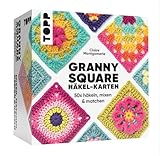 Granny Square Häkel-Karten (Deutsche Ausgabe). 50x häkeln, mixen und matchen. Mit Häkelschrift und Foto zu jedem Granny Square und praktischem So-geht's-Booklet, Yellow