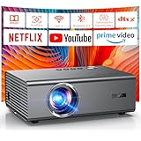 4K Smart Beamer kompatibel mit Netflix-App, Kinoähnlichem Sound & HDR | KOGATA Auto-Fokus, 6D Keystone, WiFi 6 & Bluetooth | Heimkino Projektor für Garten & Streaming ohne TV-Stick