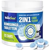 2-Phasen Reinigungstabletten für Kaffeevollautomaten 25 Stück - kompatibel mit Jura Vollautomaten