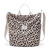 KALIDI Damen Handtasche Cord Shopper Schultertasche Casual Umhängetaschen Groß für Schule Arbeit Alltag Einkauf