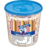 Ahoj-Brause Bonbon Eimer 1000 Brause-Bonbons mit Zitronen-, Orangen-, Himbeer- und Cola-Geschmack