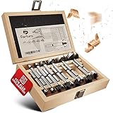 Fortura® Forstnerbohrer set Ø10-50mm / Holzbohrer/Forstnerbohrer/Holzbohrer set/Lochbohrer/Bohrer Holz/Fräsbohrer Holz/Forsterbohrerset/Topfbohrer