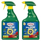 Substral Celaflor Pilzfrei Saprol Rosen AF, anwendungsfertiges Spray gegen Pilzkrankeiten an Rosen, 750 ml (Packung mit 2)