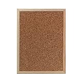 Herlitz 1600006 Kork-Pinnwand mit Holzrahmen, 30 x 40 cm