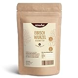 Eibischwurzel 250g I Eibischwurzel getrocknet und geschnitten I ideal für Eibischwurzel-Tee I süßer Geschmack I naturrein I Kräutertee lose I vom Achterhof