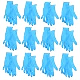 Ciieeo 100 Stück Ölfeste Handschuhe Tankhandschuhe Wiederverwendbare Reinigungshandschuhe Chemikalienhandschuhe Schwarze Handschuhe Zum Kochen Schutzhandschuhe Spülhandschuhe