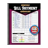 Finanzplaner, Budgetbuch, monatlicher Budgetplaner, Rechnungs-Tracker-Notizbuch, Finanz-Organizer-Buch, Zahlungsnotizbuch, Rechnungs-Tracker für Ehemann, Ehefrau, Mutter, Vater, Planer und Organizer