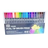 Malbuch nach Zahlen, mit Quadrat, Dreieck, Sechseck, Kreisen, Wasserbasis, Doppelkopf-Aquarellstift-Set, pädagogisches Malbuch, für Kinder und Erwachsene