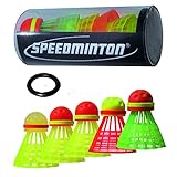 Speedminton Mix 5pk Speeder Tube - incl. 5 different Birdies for Speed ​​Badminton/Crossminton for Outdoor Games (SM03-100-5)