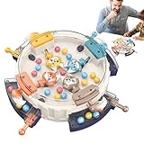 GkgWuxf Gesellschaftsspiele Familie, Bohnen-Schnappspiel, Klassisches Gesellschaftsspiel Geschicklichkeitstraining Für 2 Bis 4 Spieler Partys Kinder Erwachsene