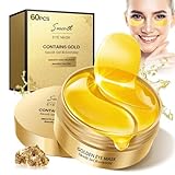 60 Pads Augenpads,Eye Pads Wiederverwendbar Anti Aging-Augenpads Gegen Augenringe Feuchtigkeit Spendende Augenmaske Augenringe Entfernen Eye Patch Tränensäcke,Falten Und Puffiness mit Hyaluronsäure