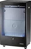ROWI Gasheizofen mit blauer Flamme I anthrazit I 4200 W