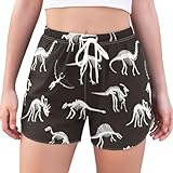 KICPOAY Sport-Shorts für Damen, Workout, Laufen, Fitnessstudio, schnelltrocknendes Innenfutter, Shorts mit Taschen, Mehrfarbig 8, Groß