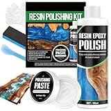 Polierpaste Epoxidharz, Epoxidharz Polieren, epoxidharz Schleifen und Polieren, polieren von Heimkunstwerken, Schleifpasten für Hochglanzoberflächen, Geeignet für Tische und Werkbänke