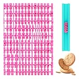 Coptiner 140 Stück Keksstempel Buchstaben Alphabet Buchstaben Stempel Ausstecher Cookie Stamp Ausstecher, Buchstaben Fondant Schimmel Keksstempel Buchstaben für Kuchen Plätzchen Marzipan Clay