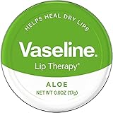 VASELINE LIP BALM TINS - [Aloe Vera (Green Tin),3]