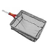 WOLF-Garten multi-star Teichkescher WK-M (Kescher mit feinen Maschen, 35 x 30 cm Seitenlänge, ideal zur Entfernung von Laub, Wasserlinsen, Algen im Gartenteich & Umsetzen von Fischen) 71ANA011650