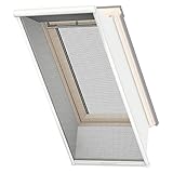 VELUX Originale Insektenschutzrollos -Witterungsbeständig, kompatibel mit einem Dachausschnitt in der Breite 923-1120 mm und Länge 0-2000 mm - Moskitonetz aus Aluminium ZIL SK06 0000SWLD, Schwarz