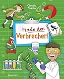 Finde den Verbrecher! Spurensuche mit wissenschaftlichen Methoden. Für junge Detektive ab 8 Jahren. Spannende Fakten, Rätsel, Experimente und ... Fallbeispiele aus Kriminalistik und Forensik.