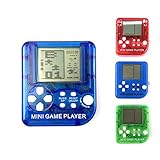 BSTCAR 1 Stück Retro Spielkonsole mit Schlüsselbund, Mini Game Console Eingebaute 26 Klassische Spiele, Leicht und Tragbar Kindergeschenke