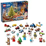 LEGO 60475 City Adventskalender 2025 Kinder Spielzeug - Weihnachtskalender für Jungen & Mädchen ab 5 Jahren - 24 Baubare Überraschungen - Geschenkidee für Weihnachten