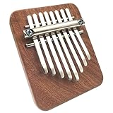 Daumenklavier mit 8 Tasten, tragbares Holz-Fingerklavier für Anfänger, Keyboard, Instrument, Geschenke für Kinder, Erwachsene, Anfänger