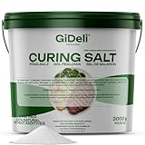 GiDeli Pökelsalz 3kg im Eimer Nitritpökelsalz für Fleisch, Wurst & Schinken Profi-Qualität Feinkörnig Perfekt für Trockenpökelung & Nasspökelung