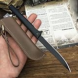 Omesio Klappmesser Scharfes Einhandmesser slim, Einhand Messer Taschenmesser Outdoor Messer, Gentleman Schlüsselanhänger Messer, Angelmesser, Als Brieföffner, Scharf