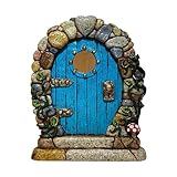 Feengartentüren, Türdekoration, Feendekoration, Miniatur-Zubehör für Feengärten, Feengärten, Feenbäume, Feentüren, Miniatur-Türen