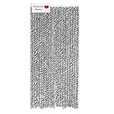 Unbekannt Flauschvorhang Chenille Anthrazit Insektenschutzvorhang 200 x 90 cm Wohnbereich Klassisch Modern, Luxury