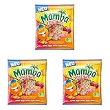 Mamba Fruitparty Leckere Kaubonbons in Fünf Fruchtigen Geschmacksrichtungen, 290 g (Packung mit 3)