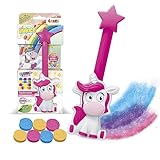 INKEE Wand Unicorn | Einhorn-Zauberstab mit Kinder Badebomben, Badewanne Spielzeug zum Farben Lernen, Erdbeerduft