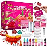 Greek Science Mädchen erste Slime Ekliges Wissenschafts-Set, Schleim Set für Mädchen, Spaß Experimente mit Gehirn Dissektion, Blut Schleim, STEM Spielzeug Weihnachten Geschenk Geschenkideen
