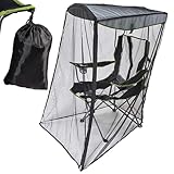 GkgWuxf Fliegennetz – wasserdichtes Dach-Fliegennetz, kompakt, wasserdicht, schützender Sonnenschutz für Terrasse, Reisen, Wandern, Garten, Hinterhof, Rucksackreisen, Outdoor, Angeln