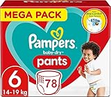 Pampers Baby-Dry Hose, Größe 6, 78 Windeln