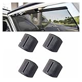 Sonnenschutzblenden für Autofenster 4PCS Hinten Sonnenschutz Blind Vorhang Haken Für Santa Fe Sport DM 2013-2018 Auto Zubehör
