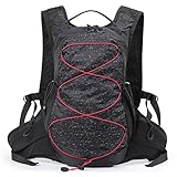 ETZRYSYB Wanderrucksack, Plegable Pack, Ski-Rucksack, reflektierender Rucksack, Schlinge, Wanderrucksack, ultraleichte Outdoor-Tasche, einfarbig, One size