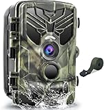 VanBangTec Wildkamera 50MP 4K HD, Wildtierkamera mit Nachtsicht Bewegungsmelder Nachtsichtkamera, 0,2s Schnelle Trigger, 120° Erfassungswinkel, IP65 Wasserdicht Jagdkamera mit 32G Speicherkarte